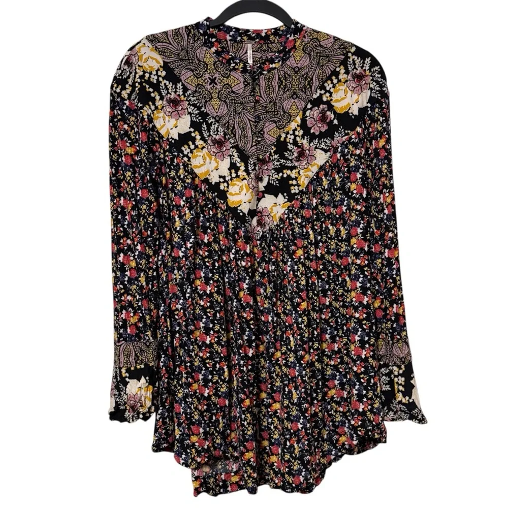Free‎ People Wildflower Fields Tunic Sz S